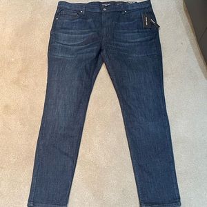 NEW Michael Kors Parker Slim Fit Stretch Jeans Blue Men’s Size 38w X 32L NWT $98